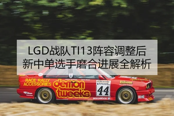 LGD战队TI13阵容调整后新中单选手磨合进展全解析